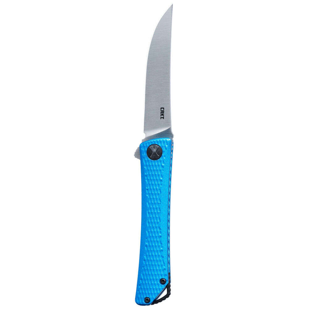 Knives Columbia River Knife&Tool KALBI BLUE CRKT KALBI BLUE 3.28" PLAIN EDGE • Model: KALBI BLUE